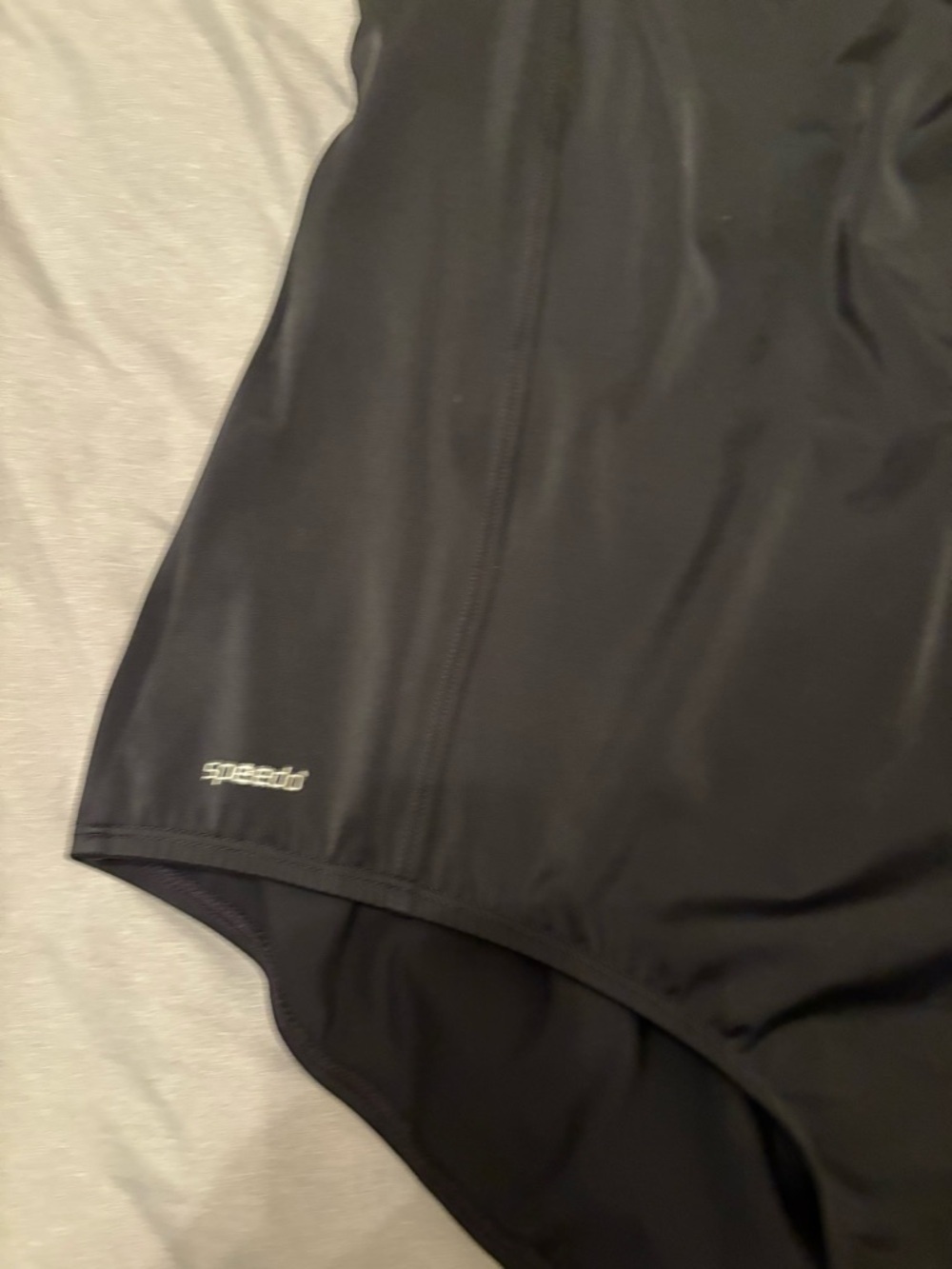 Speedo Classic Black One-Piece Swimsuit 20 - Picture 4 of 6